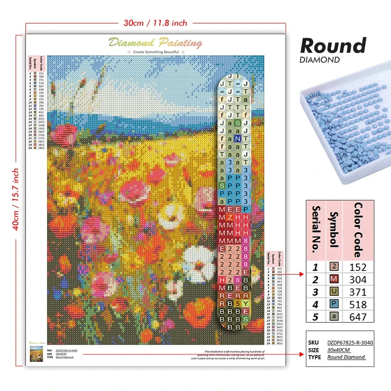 5D DIY Diamond Painting Kit Sa - Photo Mosaic Print ulasan dan harga